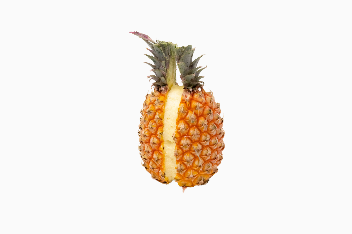 Gros Fruit Givré à partager : Ananas