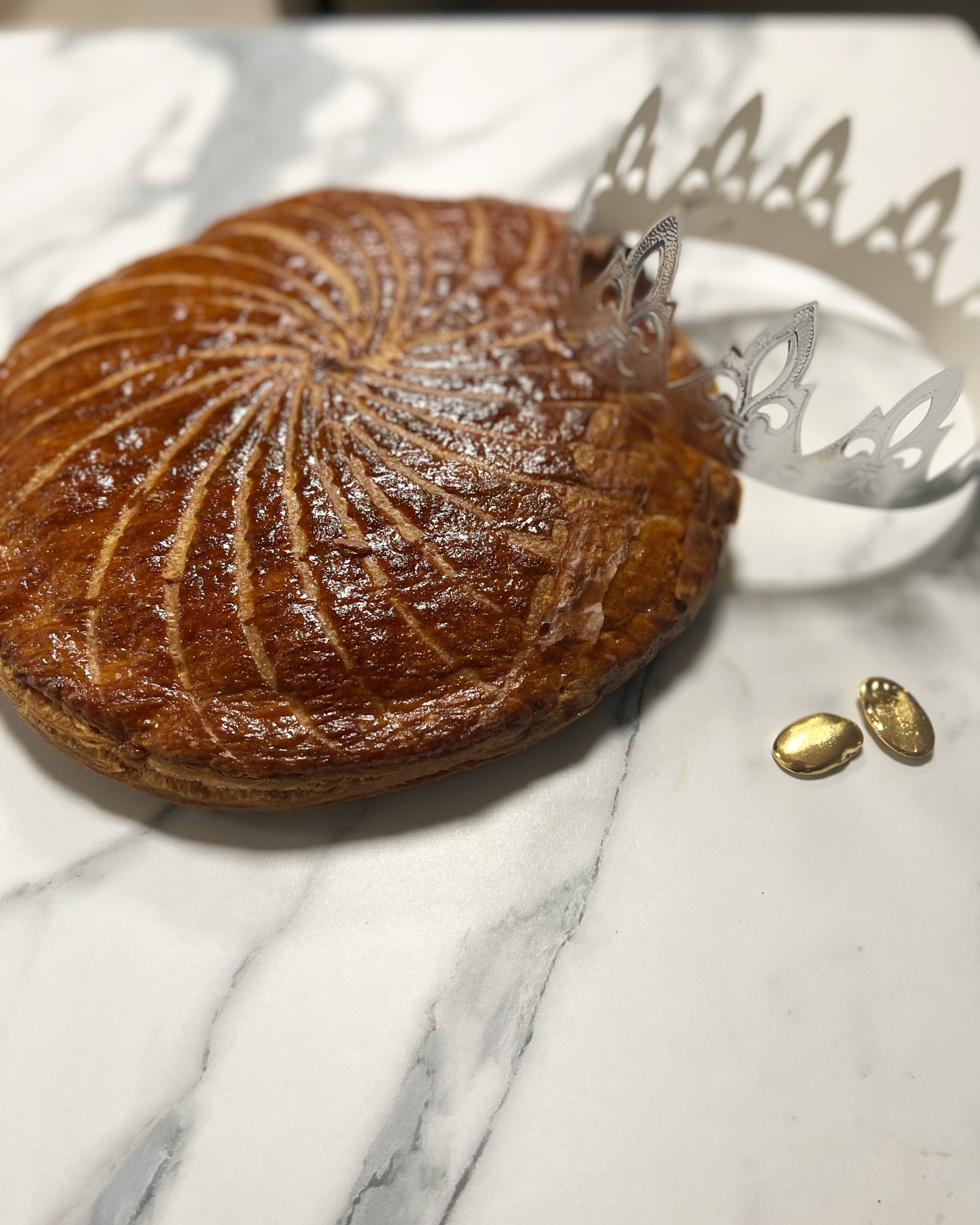 Galette des rois frangipane